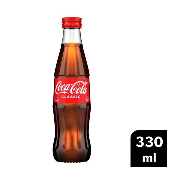 Coca-Cola Classic Soft Drink Bottle | 385mL