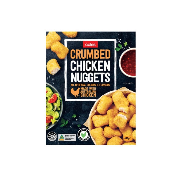 Coles Frozen Chicken Breast Nuggets  | 400g