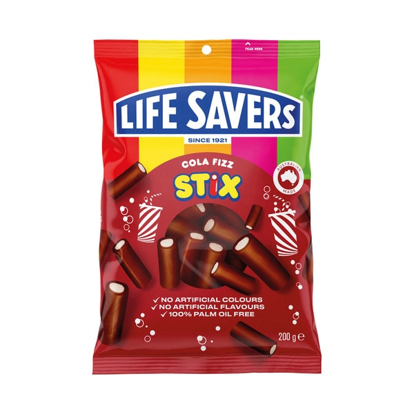 Lifesavers Cola Stix Sherbert | 200g