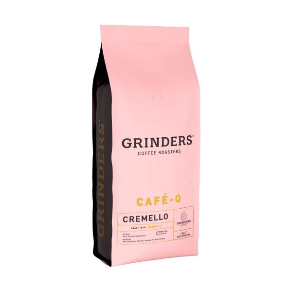 Grinders Cafe Q Cremello Coffee Beans | 1kg