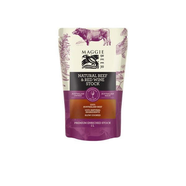 Maggie Beer Beef & Red Wine Stock | 1L