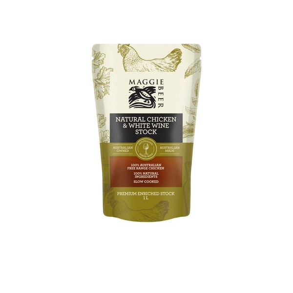 Maggie Beer Chicken & White Wine Stock | 1L
