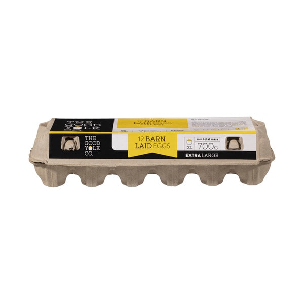 Good Yolk Co Cage Free Eggs 12 Pack | 700g