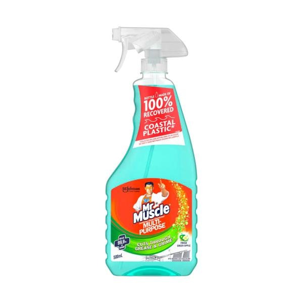 Mr Muscle All Purpose Cleaner Disinfectant Spray Apple | 500mL