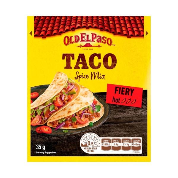 Old El Paso Fiery Spice Mix | 35g