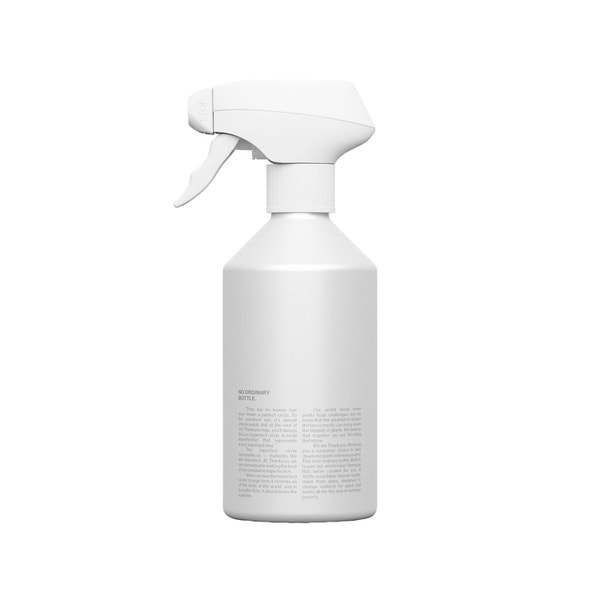 Thankyou Forever Bottle White Aluminium Trigger Spray | 500mL