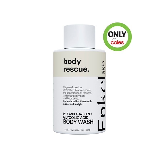 Enkel Skin Co Body Wash Glycolic Acid Aha Pha | 450mL