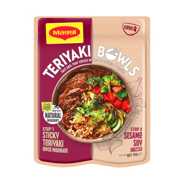 Maggi Bowl Meals Asian Style Teriyaki Bowl | 150g