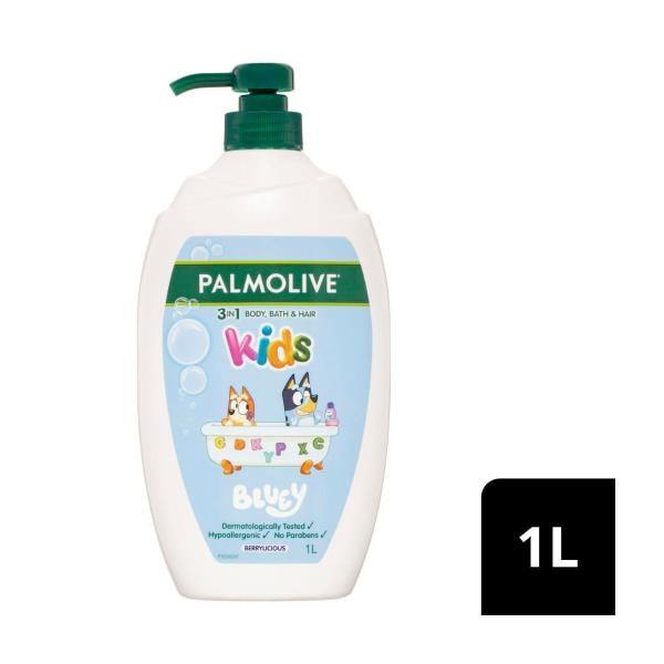 Palmolive Kid Bluey 3 In1 Bodywash Bath & Hair | 1L