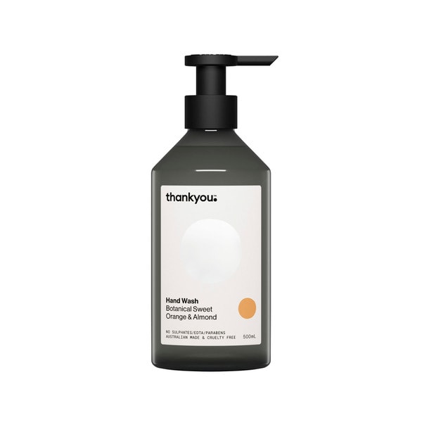 Thankyou Hand Wash Botanical Sweet Orange & Almond | 500mL
