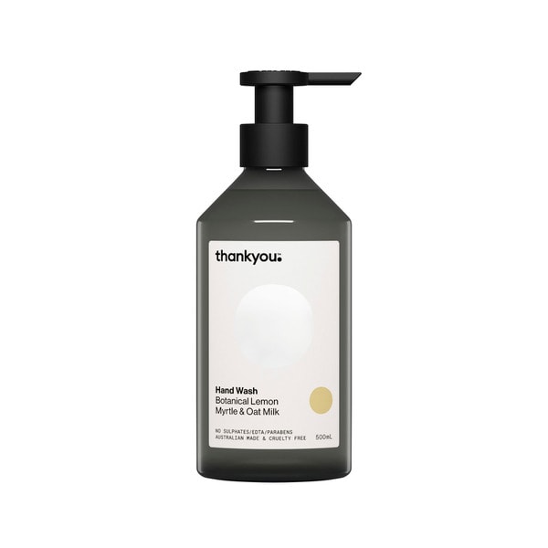 Thankyou Hand Wash Lemon Botanical Myrtle & Oat Milk | 500mL
