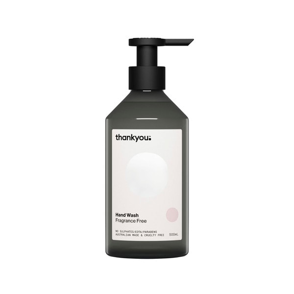 Thankyou Hand Wash Fragrance Free | 500mL