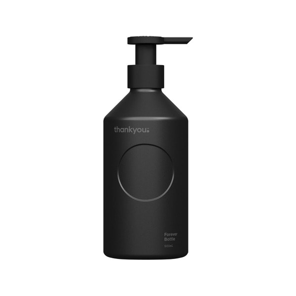 Thankyou Forever Bottle Aluminium Black | 500mL