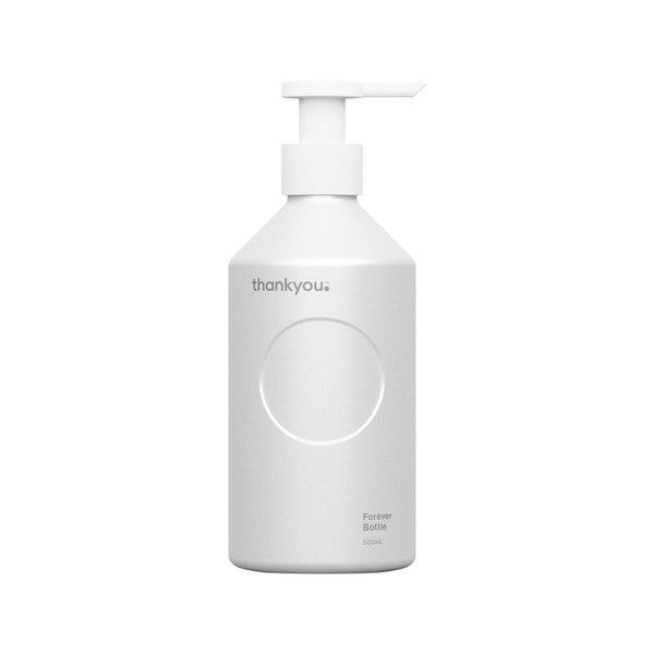 Thankyou Forever Bottle Aluminum White | 500mL