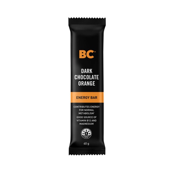 BC Snacks Dark Chocolate Orange Energy Bar | 40g