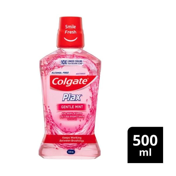 Colgate Plax Premium Gentle Mint Mouthwash | 500mL