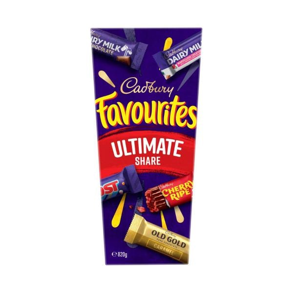 Cadbury Favourites The Big Share with Caramilk Wallaby Boxed Chocolate | 820g