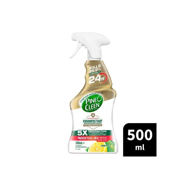 Pine O Cleen 24Hour Protection Disinfectant Multipurpose Spray Lemon | 500mL