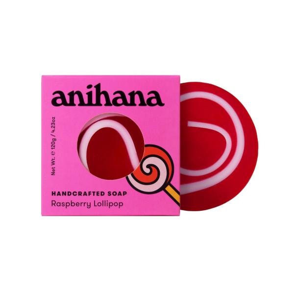 Anihana Artisan Soap Bar Raspberry Lollipop | 120g