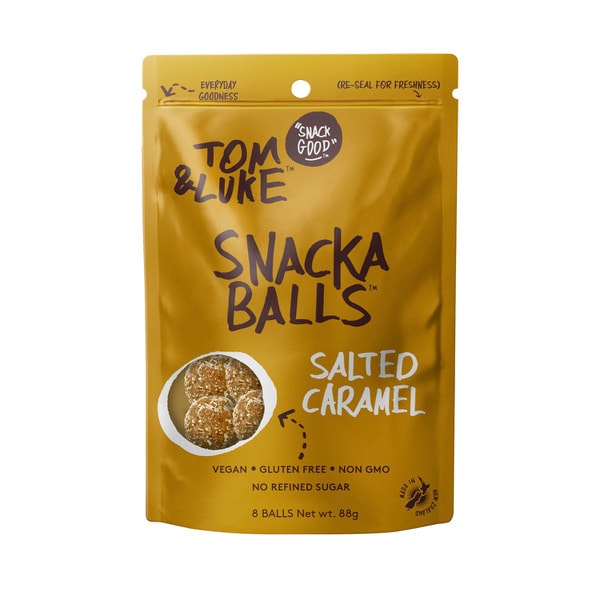 Tom & Luke Salted Caramel Snackaballs | 88g