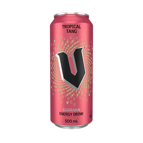 V Energy Drink Can Tropical | 500mL