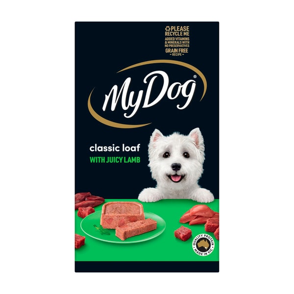 My Dog Classic Loaf With Juicy Lamb 6X100G Wet Dog Food | 6 pack