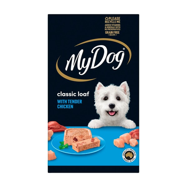 My Dog Classic Loaf With Tender Chicken 6X100G Wet Dog Food | 6 pack