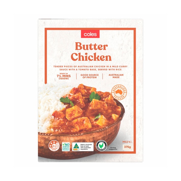 Coles Convenience Meals Butter Chicken | 375g