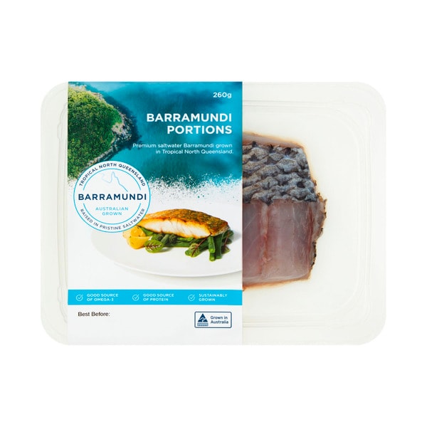 Mainstream Tropical North Queensland Barramundi Portions | 260g