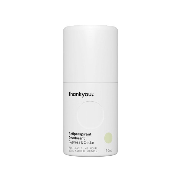 Thankyou Antiperspirant Deodorant Cypress & Cedar | 50mL