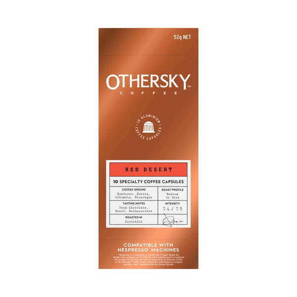 Othersky Red Desert Nespresso Compatible Capsules | 10 pack