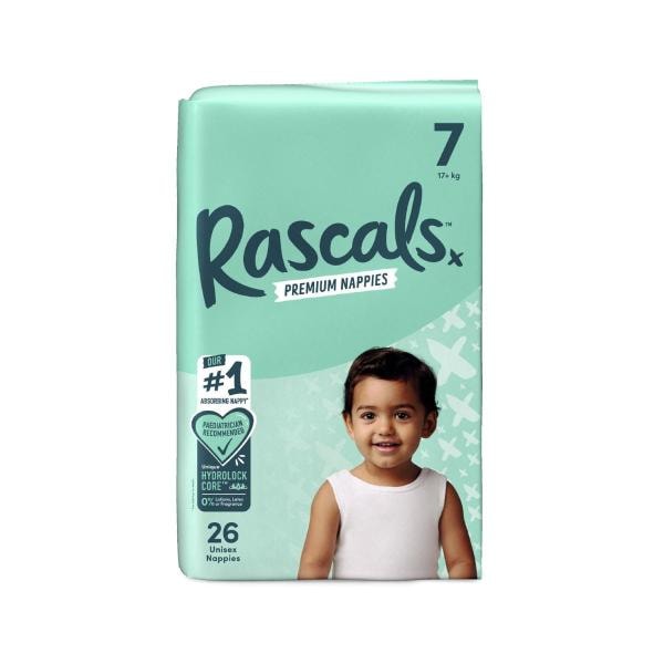 Rascal And Friends Nappies Size 7 | 26 pack