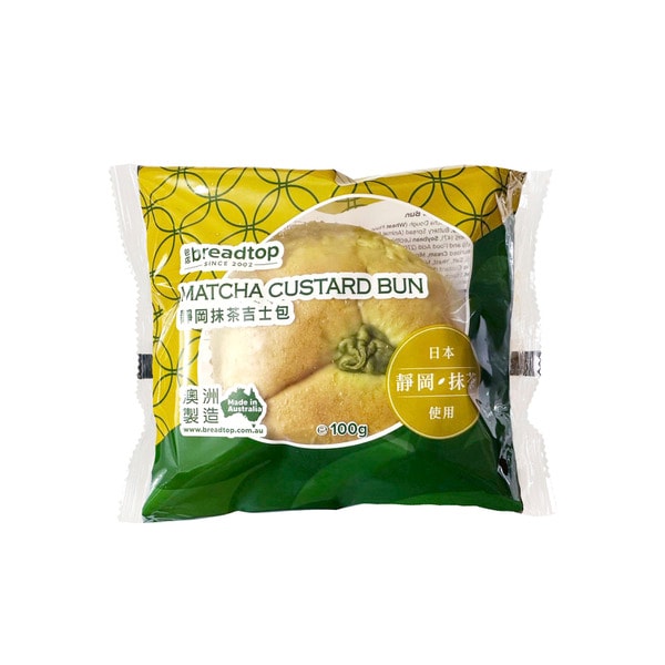 Breadtop Matcha Custard Bun | 1 each