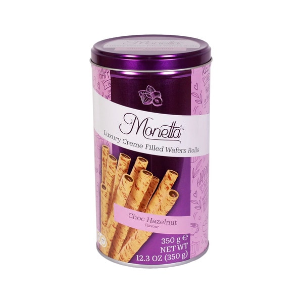 Monetta Wafers Vanilla Or Chocolate Hazelnut | 350g