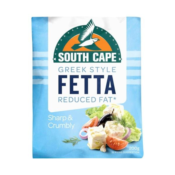 South Cape Reduced Fat Greek Style Fetta | 200g