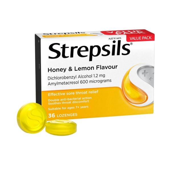 Strepsils Throat Lozenges Value Pack | 36 pack