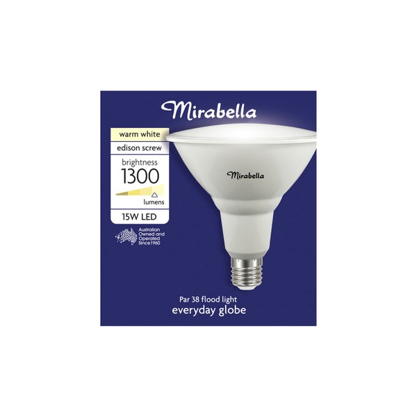 Miirabella Colour Box Led Par 38 ES 15W 1300LUM | 1 each