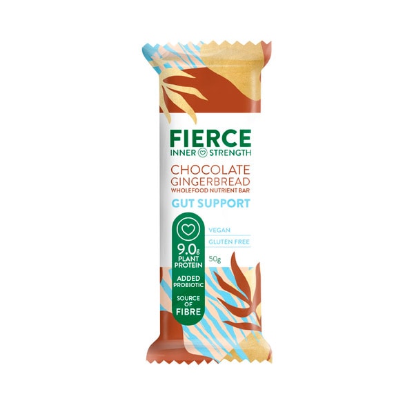 Fierce Chocolate Gingerbread Wholefood Nutrient Bar | 50g
