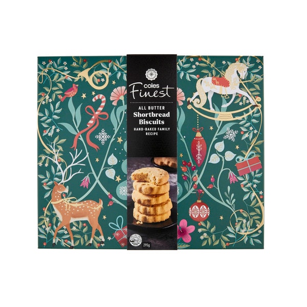 Coles Finest Shortbread Tin | 295g