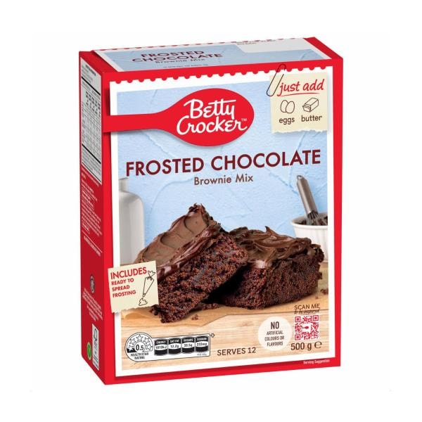 Betty Crocker Frosted Chocolate Brownie Mix | 500g