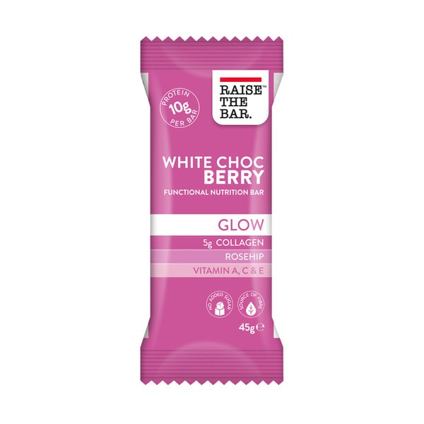 Raise The Bar White Chocolate Berry Nutrition Bar | 45g