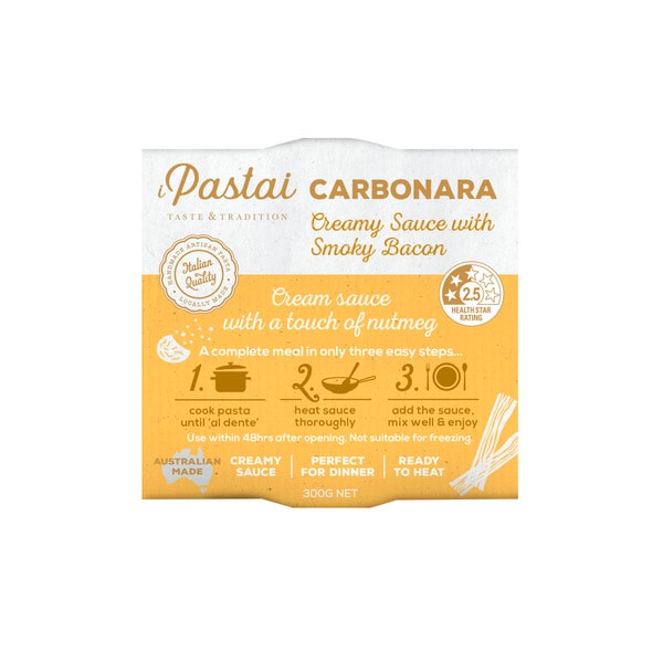Ipastai Carbonara Sauce | 300g