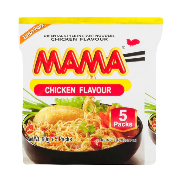 Mama Cup Noodle Chicken 5 Pack | 450g