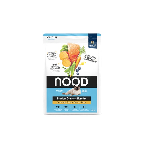 Nood Dry Cat Food Sustainable Salmon Recipe | 1.42kg