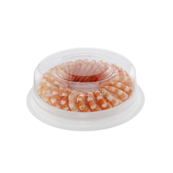 Coles Deli Thawed Cooked Prawn Plate Small | 200g