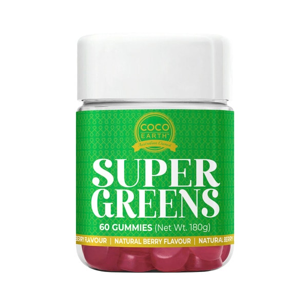 Coco Earth Gummies Super Greens | 60 pack
