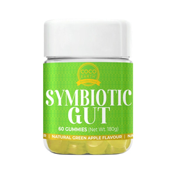 Coco Earth Gummies Symbiotic Gut | 60 pack