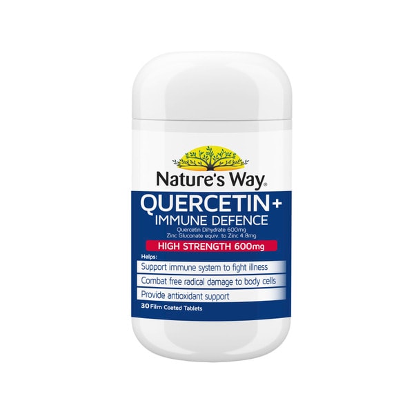 Natures Way Quercetin + Immune Defence | 30 pack