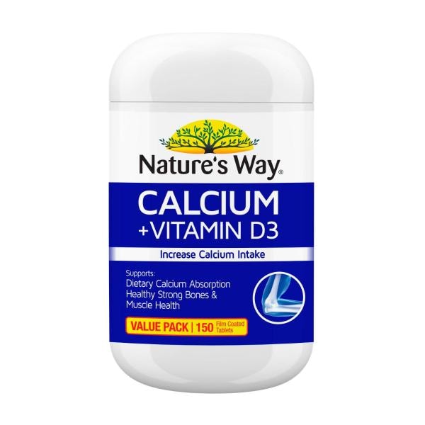Natures Way Calcium + D3 | 150 pack
