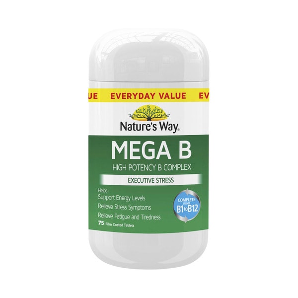 Nature's Way Mega B Executive Stress | 75 pack